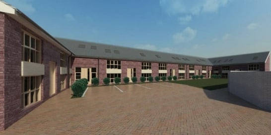 New Homes On Town Centre Site In Burton Upon Trent