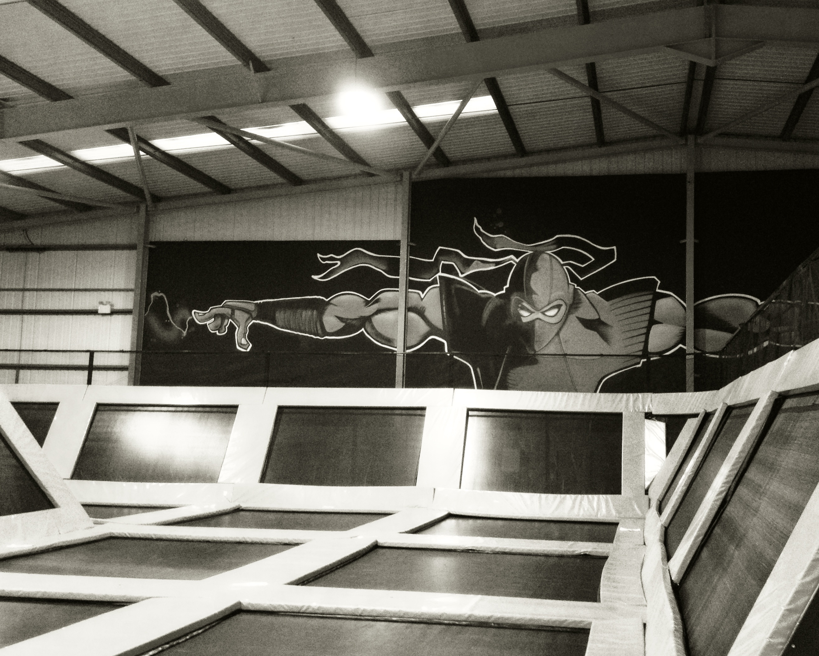 Flip Out Stoke Indoor Trampoline Arena Croft Architecture